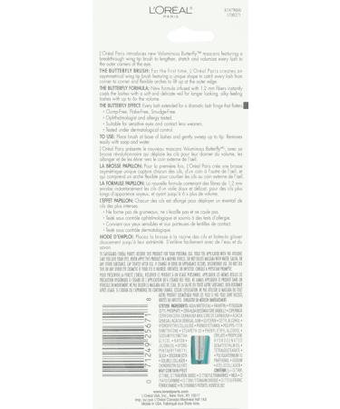 L'Oreal Voluminous Butterfly Mascara - 868 Blackest Black (0.22 fl oz) | Bold Volume & Length - Buy Online on GoSupps.com