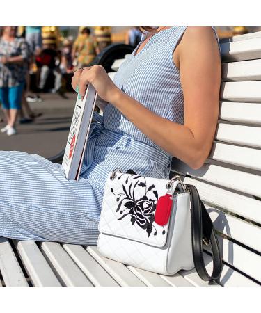 Buy Healifty Essential Oil Storage Bag | Red Oxford Cosmetic Case for Travel & Bottles - Buy Online on GoSupps.com
