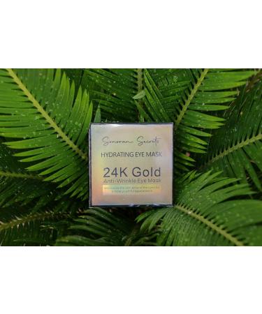 Golden 24K Radiant Under Eye Gel Mask - 30 Pairs for Wrinkles Dark Circles & Puffy Eyes | Rejuvenating & Hydrating Therapy | International Shipping Available - Buy Online on GoSupps.com