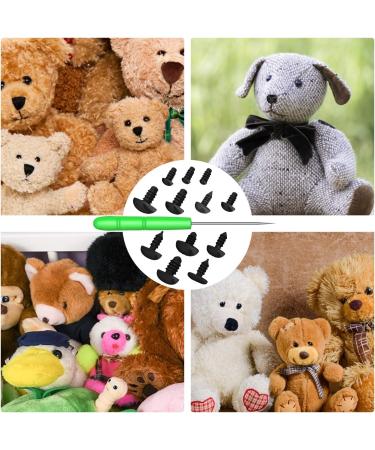 462pcs Black Safety Eyes and Noses for Stuffed Crochet Crafts - Plastic With Washers Included - Buy Online on GoSupps.com