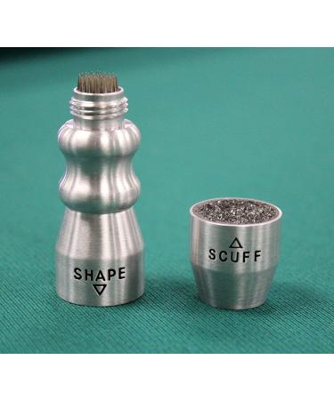 Cuetec Billiard Pool Cue Accessory - Bowtie 3-in-1 Silver Cue Tip Tool - Buy Online on GoSupps.com