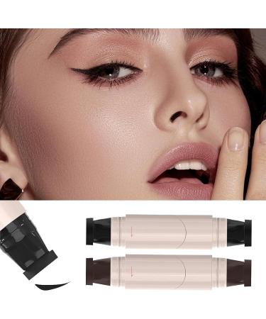  G n rique Waterproof Eyeliner Stamps Double Headed Liner Pencil Long Lasting Makeup Easy Eyebrow Shaping Smudge Proof Design for Everyday Beauty Routine 1.05ml - Buy Online on GoSupps.com