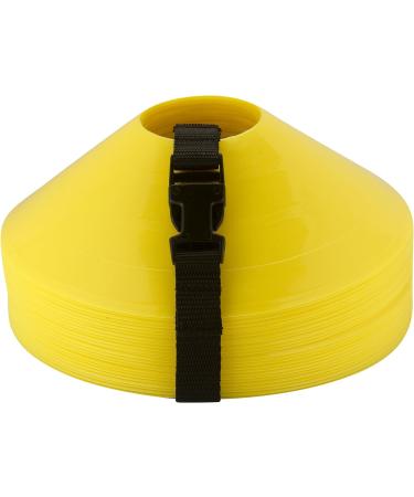 American Challenge Soccer Sports Disc Cones Yellow (25 count) - Standard Size - Buy Online on GoSupps.com