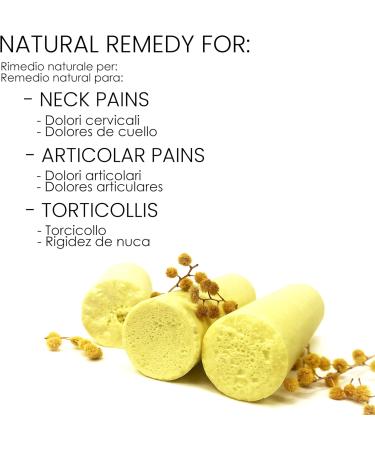 LYNPHA VITALE Sulphur Rods - 99.9% Natural Sulfur Bars for Pain Relief | Ayurvedic Neck Back Muscle & Joint Massage | Set of 3 - Buy Online on GoSupps.com