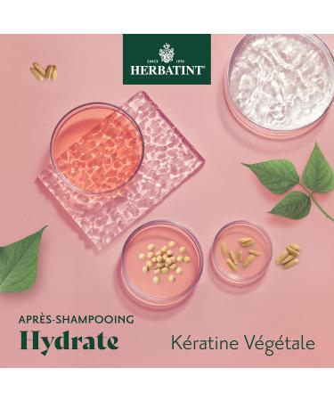 Herbatint Hydrate Conditioner Apr s-Shampooing Hydratant Bio - 200ml | Cheveux Secs D shydrat s et Fris s | Test Dermatologiquement Peaux Sensibles | 99% Ingr dients Naturels avec K ratine V g tale - Buy Online on GoSupps.com