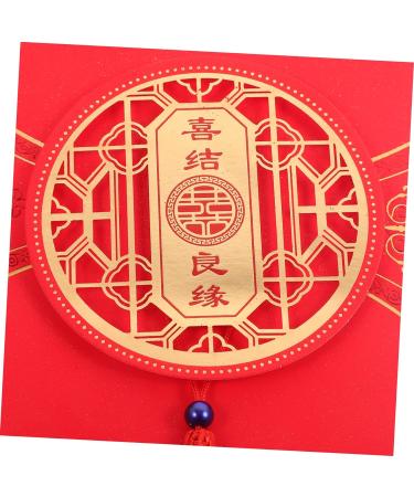 LALAFINA 12 Pcs Wedding Red Envelope Red Gifts Cash Envelopes Rabbit Red Envelopes 2023 Wedding Red Packet Red Money Bags Wedding Favors Chinese Money Envelopes Paper Bride Card Dedicated - Buy Online on GoSupps.com
