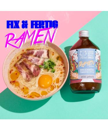 Organic Tonkotsu Bone Broth 6 x 525ml | Natural Protein Collagen | Low Carb Ramen Broth | International Shipping Available - Buy Online on GoSupps.com