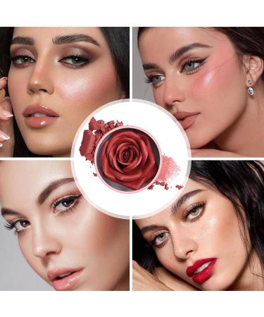 Cheek Red - 3D Rose Petal Highly Pigmented Long Lasting | Buildable Easy Optics Events Pink Blush Powder Makeup Cosmetics Face Mixable Pro Permanent Matte - Buy Online on GoSupps.com