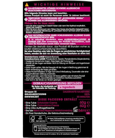 Garnier Olia Hair Colour Hair Dye Contains 60% Flower Oil for Deep Colour without Ammonia Pack of 3 Very light golden blonde - Buy Online on GoSupps.com