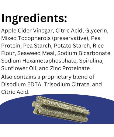 bluestem Veggie Dental Chews for Dogs - Dental Care Dog Treats for Large Breed - Wheat & Soy Free 15 Large Dog Chews - Dog Breath Freshener Treats - Buy Online on GoSupps.com