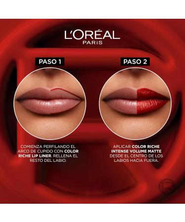 L'Or al Paris LOr al Paris Color Riche Intense Volume Matte Lipstick 540 Le Nude Unstoppable Intense matte lipstick 18gr For visibly fuller lips Lasts up to 16 hours - Buy Online on GoSupps.com