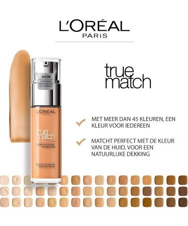L'Or al Paris Perfect Match Complexion Deckendes Make Up Perfect Fusion with Skin Tone & 24h Moisture - Buy Online on GoSupps.com