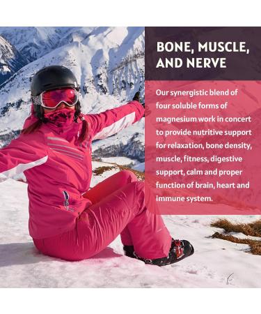 (2 Pack) Magnesium Glycinate Liquid Drops | 1000mg Liquid Magnesium Complex with D3 L-Thea & GABA for Energy Sleep Nerve and Heart Health High Absorption Raspberry Flavor - Buy Online on GoSupps.com