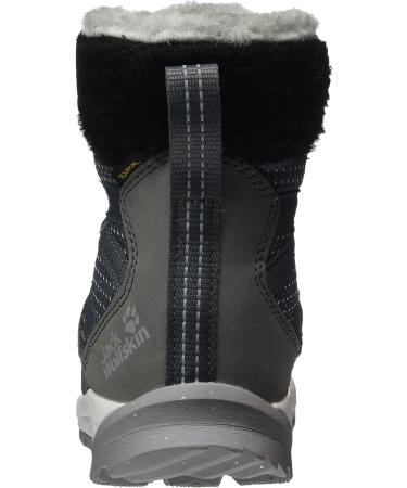 Jack Wolfskin Unisex-Child Polar Wolf Texapore High K Hiking Boot - Big Kid (8-12 Years) - Size 5 - Pebble Grey/Off-white - Buy Online on GoSupps.com