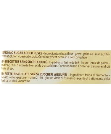 Misura Dolcesenza Rusks No Sugar Added Non GMO Product of Italy 320g - Buy Online on GoSupps.com
