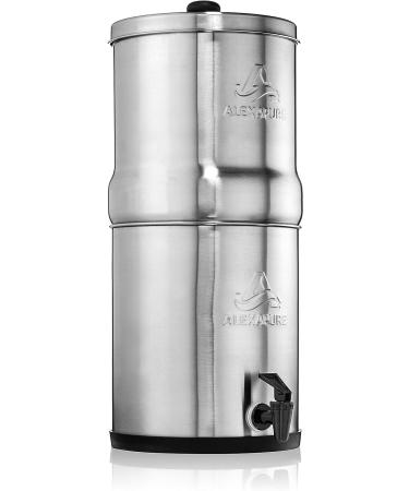 Alexapure Pro Stainless Steel Water Filtration System - 5000 Gallon Capacity - Buy Online on GoSupps.com