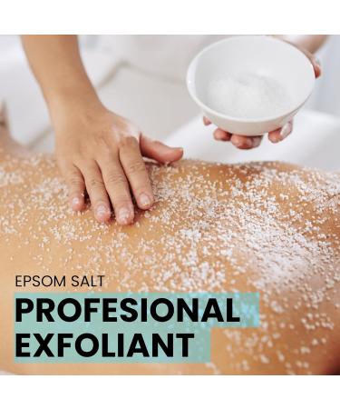 blue navy Bretania Organic magnesium Epsom salt Bath salts for relaxation and recovery tired legs muscles and joints Pedicure Skin peeling 7 kg - Buy Online on GoSupps.com