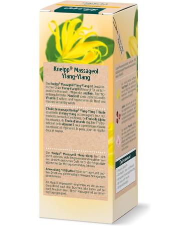 Kneipp Nourishing Massage Oil Ylang-Ylang 100ml | Sensual & Exotic Moments - Shop Now! - Buy Online on GoSupps.com