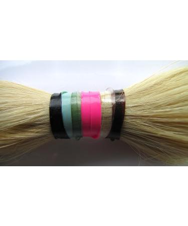 BLAX Snag Free Hair Ties - 8 Pieces BLACK | No Damage Hair Accessories | Buy Online - Buy Online on GoSupps.com