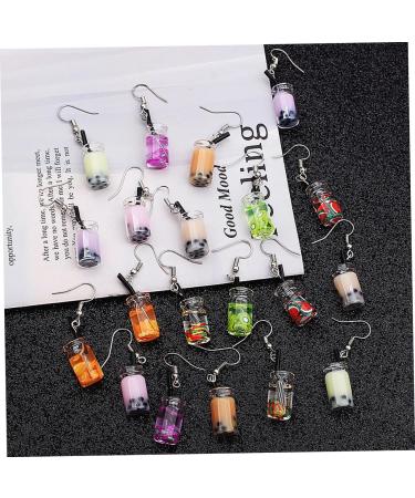 1 Pair Funny Earbob Earrings Earings for Women Ear Hook Jewelry Ear Dangle South Cute Girl 4.5X0.8cm Purple - Buy Online on GoSupps.com