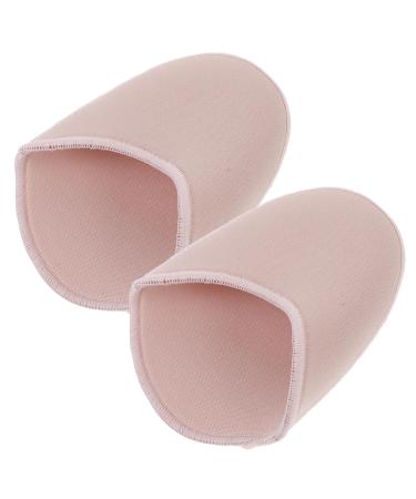 FOMIYES Ballet Toe Pads 1 Pair Toe Dance Protector Pointe Dance Shoes Pads Toe Cap Cover Toe Wrapped Protector Cushion Insoles Foot Care Tool for Dancer for Women Girls Metatarsal Pad