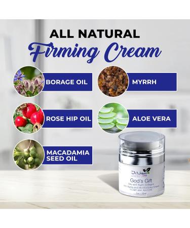 J S Natural Beauty God's Gift Moisturizer & Toner - Chemical-Free Vegan SPF 30 for Sensitive Skin | Scar & Deep Wrinkle Treatment - Buy Online on GoSupps.com