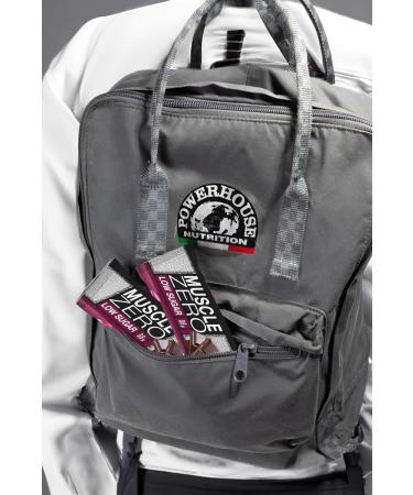 POWER HOUSE Low sugar protein bars 06 g Powerhouse Nutrition Muscle Zero protein bar high protein and fiber cocoa flavor box of 20 zero cocoa - Buy Online on GoSupps.com