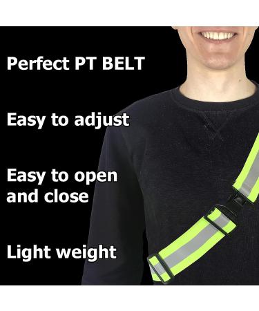 High Visibility Reflective Army PT Belt for Men and Women - Military Grade Running Gear for Walking, Running, and Cycling - Includes Reflective Bag - Buy Online on GoSupps.com