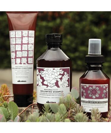 Davines Naturaltech REPLUMPING Shampoo - Hydrating, Elasticity-Boosting & Protective Formula for Added Fullness - 8.45 fl. oz - Buy Online on GoSupps.com