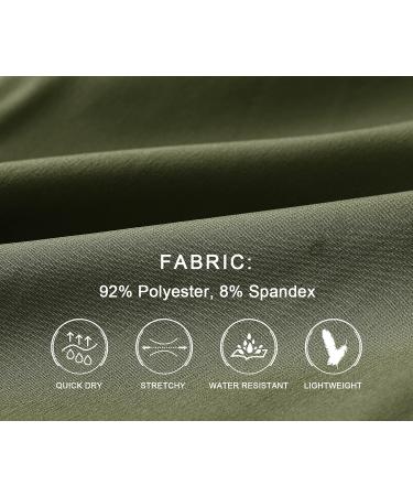 BASUDAM Women's Quick Dry Athletic Shorts - Army Green, Medium - Buy Online on GoSupps.com