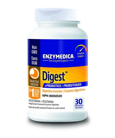 Enzymedica - Digest w/Probiotic- 30 capsules