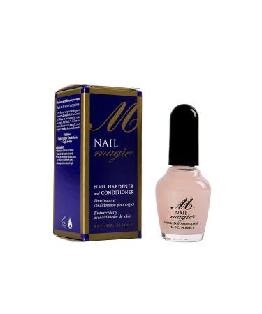 Nail Magic - Nail Hardener & Conditioner, 0.5 Fl Oz, Revives Chipping, Peeling & Brittle Nails, Strengthening, Conditions & Hardens Natural Nails, 60 Years of Superior Results