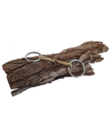 Esposita loose ring single jointed bit made of brass rings made of stainless steel (8.0cm to 19.5cm) 10.5cm