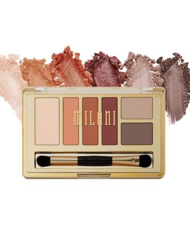 Milani Everyday Eyes Eyeshadow Palette - Modern Mattes (0.21 Ounce) 6 Cruelty-Free Matte or Metallic Eyeshadow Colors to Contour & Highlight