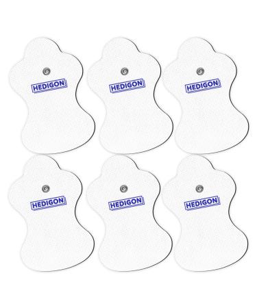 Durable Compatible with Omron Tens Unit Replacement Pads 3Pairs(6PCS)Electrotherapy Pads for Pain Relief Reusable Pads Brand: HEDIGON