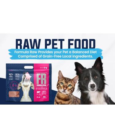 Formula Raw's Premium Freeze-Dried Dog Food - Grain-Free Natural & Fresh High Protein Ideal for All Ages & Breeds (850g Lamb) Lamb 850 g (Pack of 1) - Buy Online on GoSupps.com
