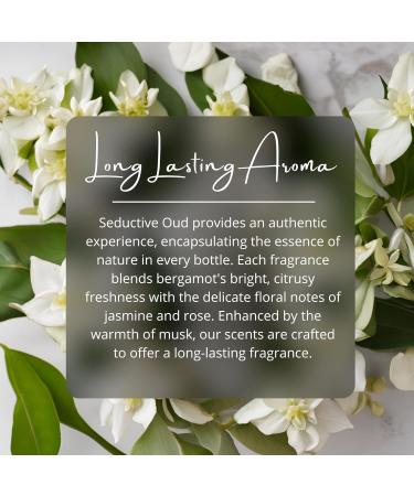 ARABIAN PERFUMES & OILS Seductive Oud Perfume Oil - Romantic Floral Warm Fragrance Oil for Men and Women - Travel Size Perfume 0.10 Fl. Oz. - Buy Online on GoSupps.com