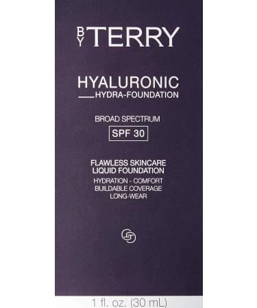 By Terry Hyaluronic Hydra-Foundation SPF 30 | Vegan Liquid Foundation Makeup | 30ml Medium Fair - Buy Online on GoSupps.com