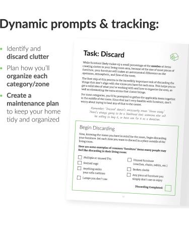 Habit Nest Home Organization Sidekick Journal: Declutter & Organize Your Home Room by Room - Buy Online on GoSupps.com