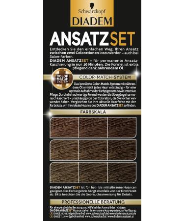  Diadem Set of 3 Diadem black heads - Colour: A1 - Light to medium brown - Level 3 (3 x 22 ml) - Buy Online on GoSupps.com