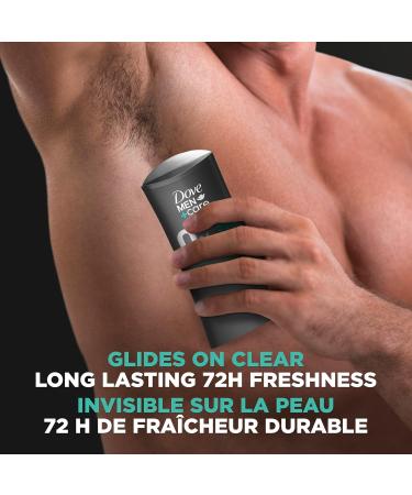 Dove Men+Care Deodorant Stick for 72h odour protection Eucalyptus + Birch with 0% Aluminium 74g x 4 pack Eucalyptus 74 g (Pack of 4) - Buy Online on GoSupps.com