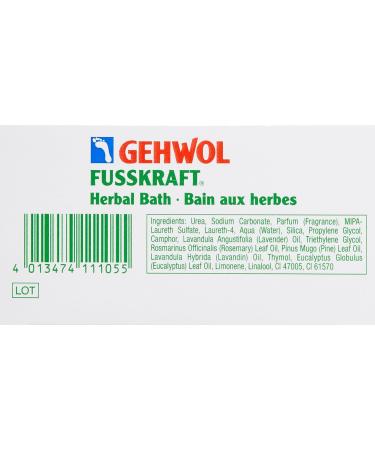 GEHWOL Herbal Bath | 14.1 oz | Soothing Foot Soak for Relaxation - Buy Online on GoSupps.com