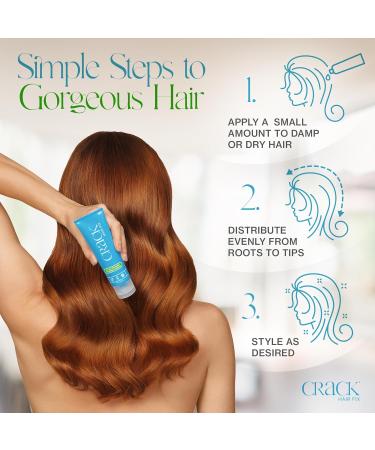 Crack HAIR FIX - Lemongrass - Pack of 3 - 3 Oz. - Buy Online on GoSupps.com