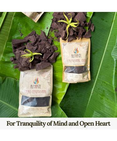 Almarte ALMARTE Ceremonial Cacao 1000g/1kg | 100% Raw and Pure Dominican Republic | Heart-Opening Medicine | Single Origin Organic | Regenerative Farm | Theobromine Energy | Coffee Substitute - Buy Online on GoSupps.com