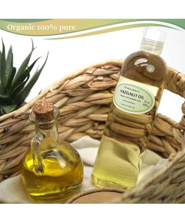 Organic Hazelnut Oil - 12 oz by Dr. Adorable - Expeller Pressed, Pure & Natural - Buy Online on GoSupps.com