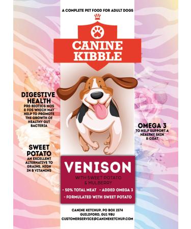 Adult dog food - Venison with sweet potato and mulberry - 12 kg