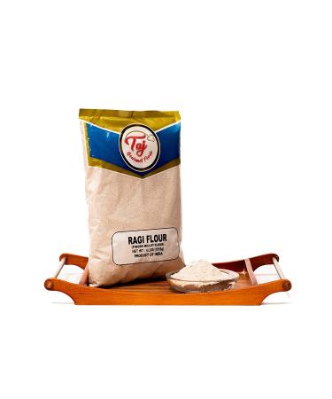 TAJ Premium Indian Ragi Flour - 4 lbs | Finger Millet Flour for Healthy Cooking - Buy Online on GoSupps.com