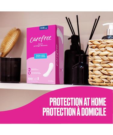 Carefree Original Thong Panty Liner Comfortable Protection Designed for Thong Underwear Regular 98 Count - Buy Online on GoSupps.com