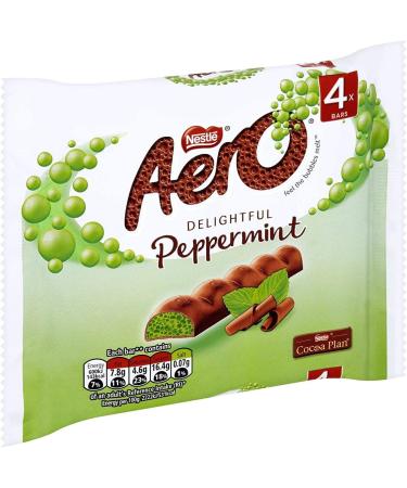 Aero La Menthe Poivr e Bar P tillante Multipack 4 X 27G - Paquet de 2 - Buy Online on GoSupps.com