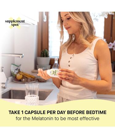 Supplement Spot - Natural Mood Balance Supplement w/Melatonin DHEA & Pregnenolone - Formulated to Increase Energy in Men & Women (60 Capsules) - Buy Online on GoSupps.com